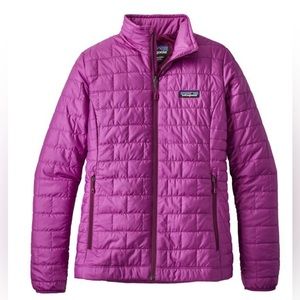 Patagonia Purple Nanopuff Jacket Women's size Small
